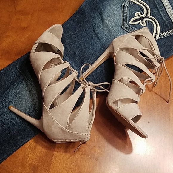 Madden Girl Shoes - 5/$25 Madden Girl lace up heels 9